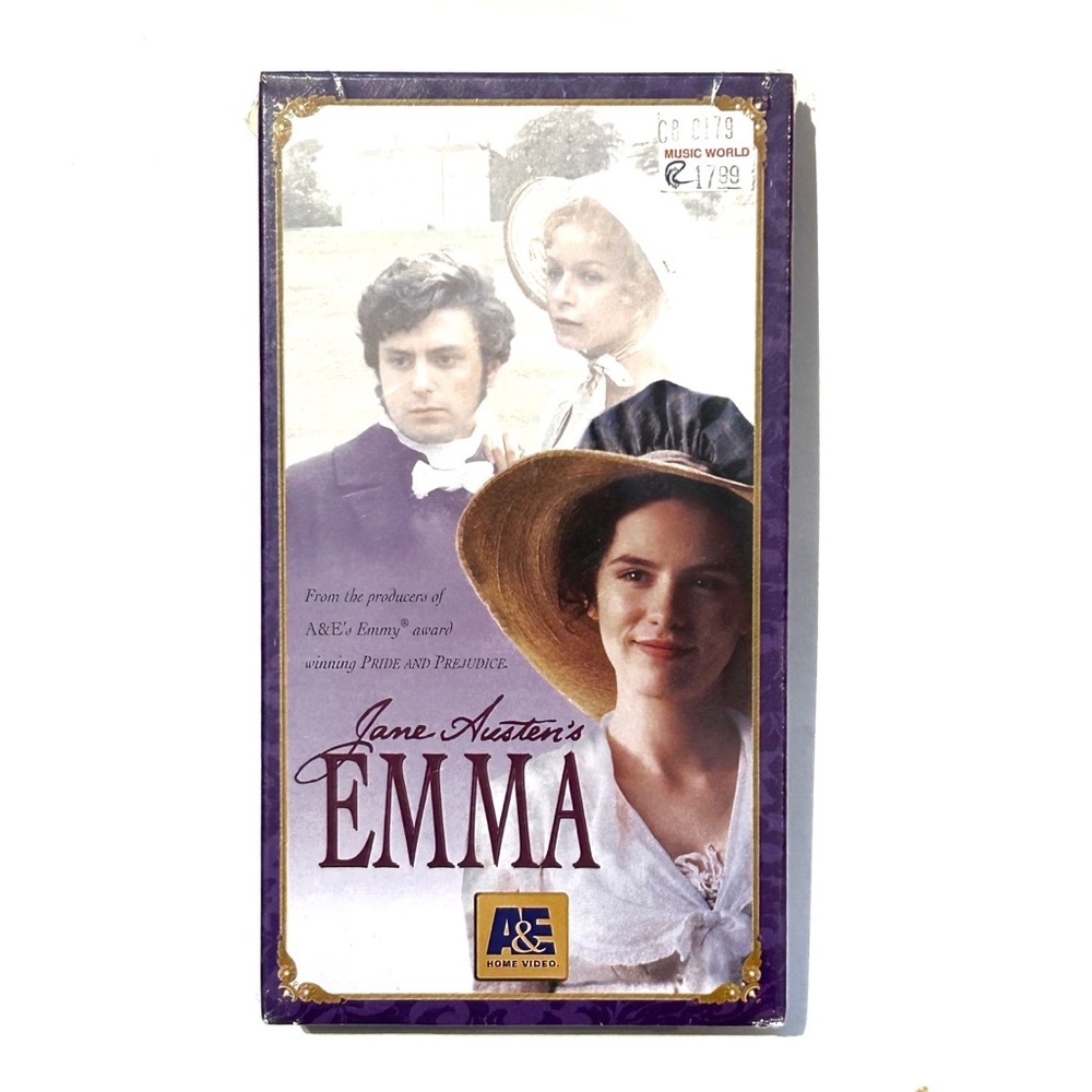 Vintage 1996 Jane Austen's Emma VHS Tape Movie Film Sealed New Kate Beckinsale